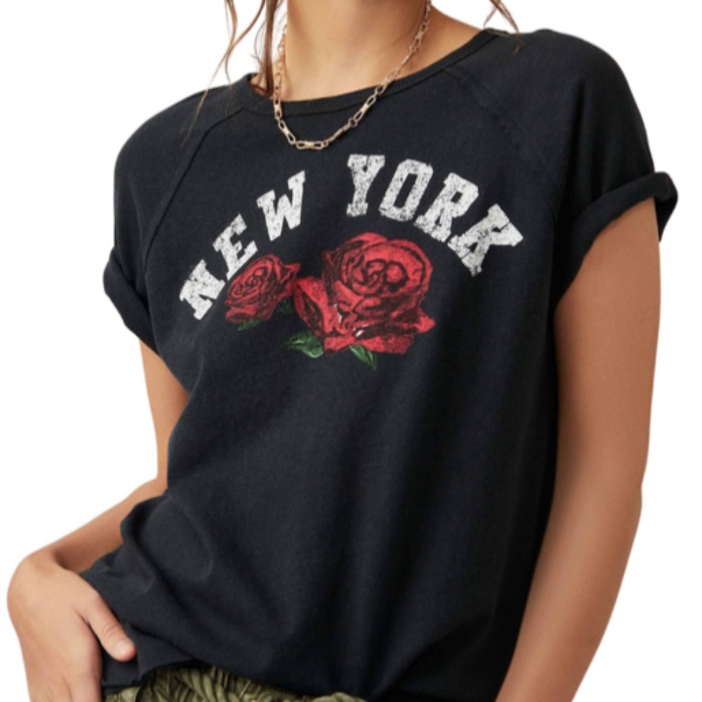 Free People State Flower Graphic Tee